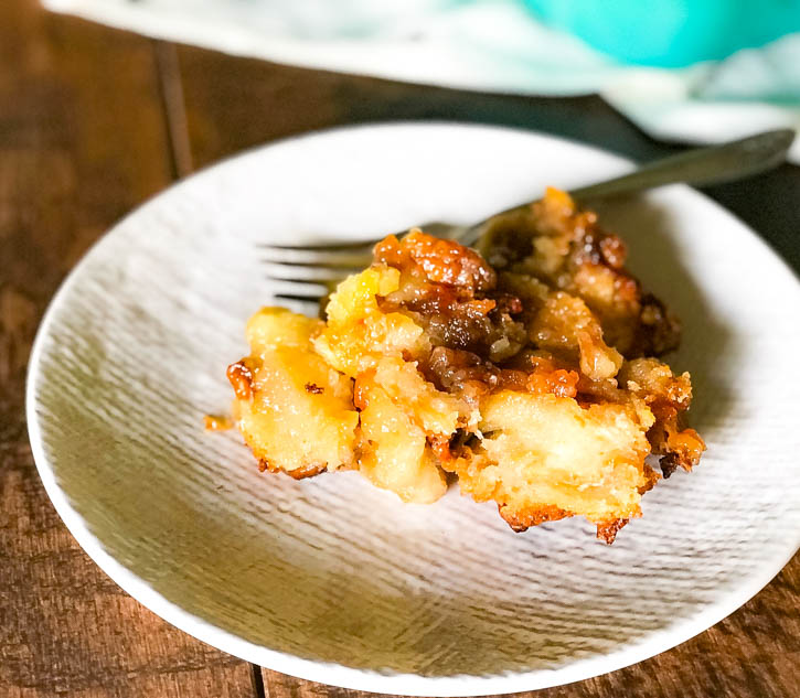Love Pecan Pie? Pecan Pie Bread Pudding is EVEN BETTER! And it's so easy to make. WARNING: It's highly addictive!