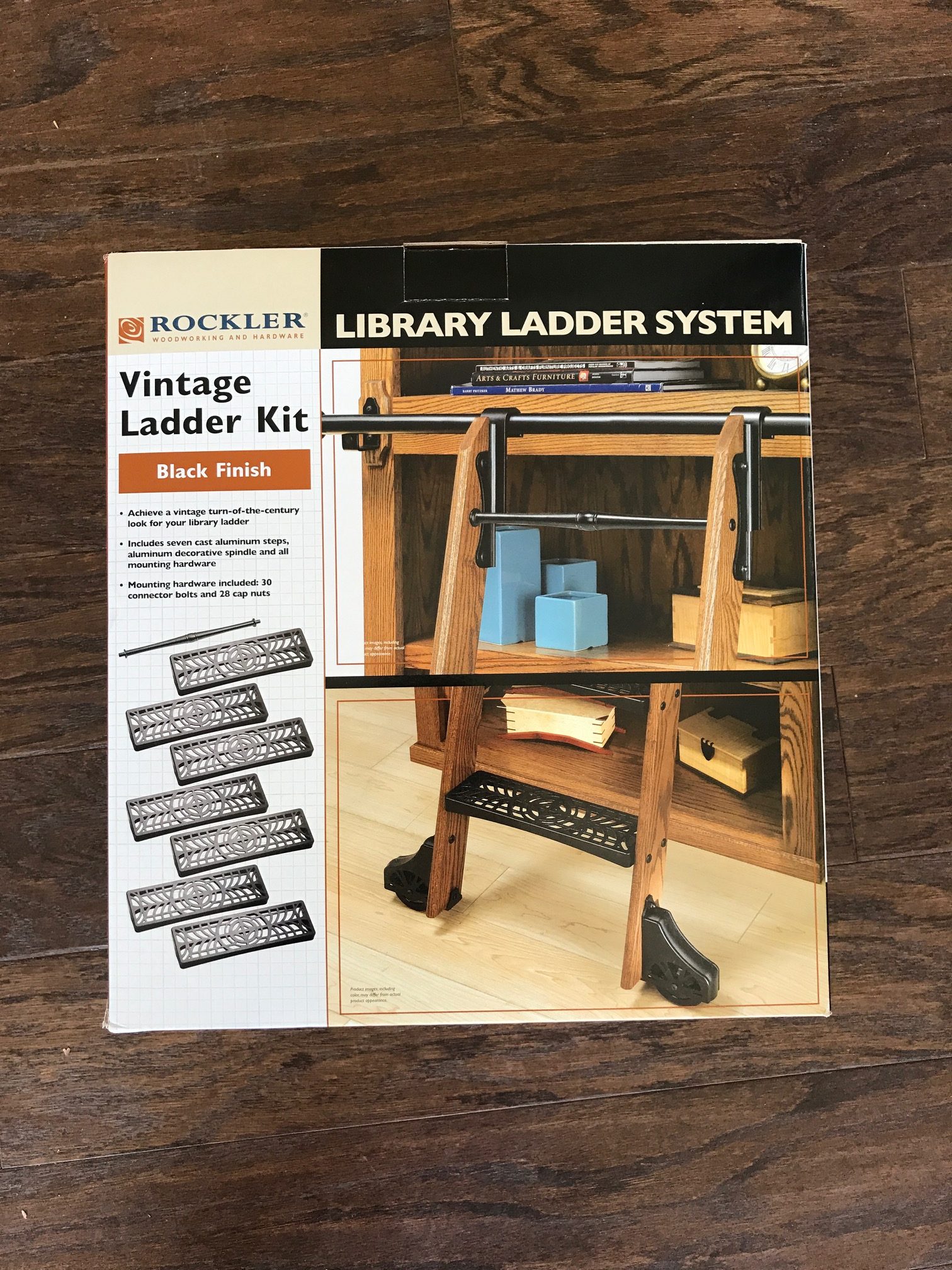 Library Ladder Kit The Shabby Creek Cottage