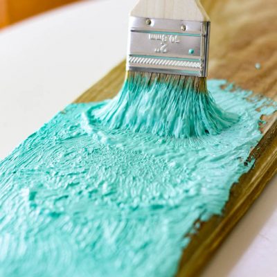 How to Make Your Own Salt Paint to Create a Chippy Beach Cottage Finish