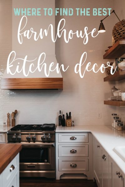 Where to Find the Best Farmhouse Kitchen Decor Items