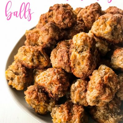 Easy and Delicious Cream Cheese Sausage Balls