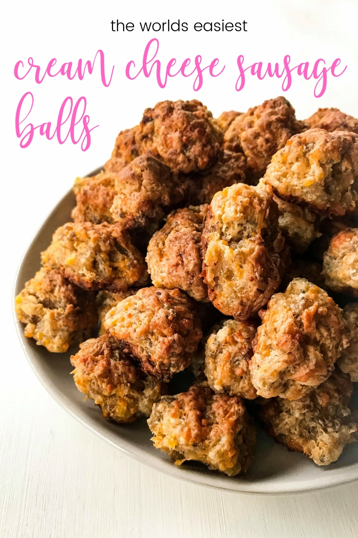 How to Make the Best Tasting Cream Cheese Sausage Balls