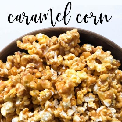 Quick & Easy Salted Caramel Corn