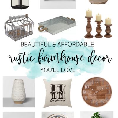 Beautiful and Affordable Rustic Farmhouse Decor You’ll Love