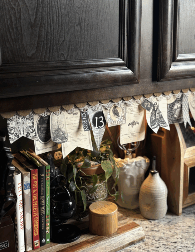 String Up Some Magic: DIY Dark Academia Banner – The Shabby Creek Cottage